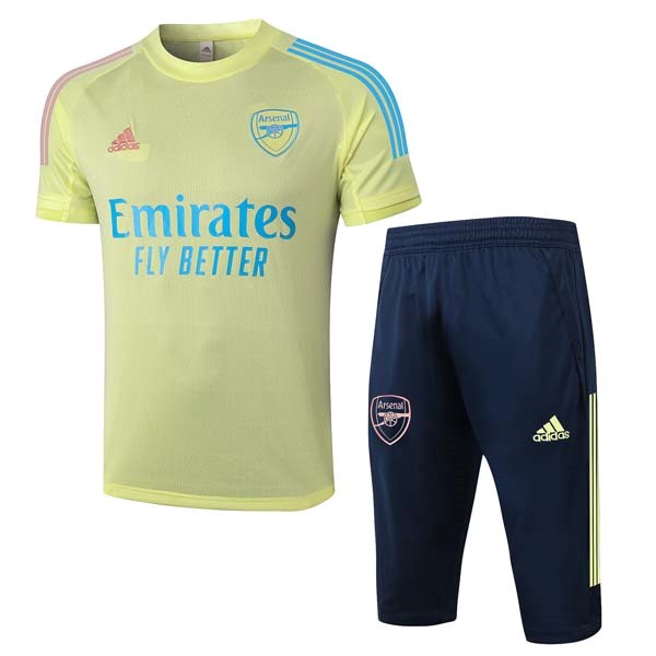 Trainingsshirt Arsenal Komplett Set 2022 Gelb